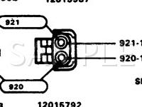 1988 GMC R1500 Suburban  5.7 V8 GAS Wiring Diagram