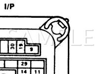 1988 Chevrolet P20 VAN  4.8 L6 GAS Wiring Diagram