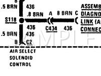1988 Chevrolet Monte Carlo  5.0 V8 GAS Wiring Diagram