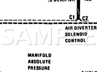 1988 Chevrolet Monte Carlo  4.3 V6 GAS Wiring Diagram