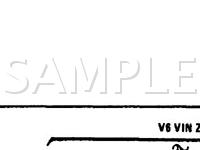 1988 Chevrolet Monte Carlo  5.0 V8 GAS Wiring Diagram