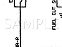 1988 Chevrolet Nova  1.6 L4 GAS Wiring Diagram