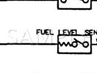 1988 Chevrolet Nova  1.6 L4 GAS Wiring Diagram