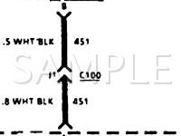 1988 Oldsmobile Cutlass Supreme SL 2.8 V6 GAS Wiring Diagram