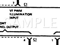 1988 Oldsmobile Cutlass Supreme  2.8 V6 GAS Wiring Diagram