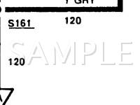 1988 Oldsmobile Cutlass Calais  2.3 L4 GAS Wiring Diagram