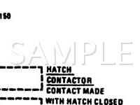 1989 Chevrolet Corsica  2.8 V6 GAS Wiring Diagram