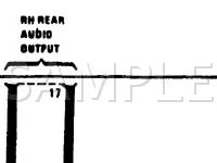 1989 Chevrolet Camaro  5.7 V8 GAS Wiring Diagram