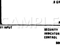 1989 Chevrolet Camaro  5.7 V8 GAS Wiring Diagram