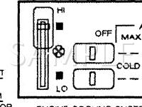1989 Pontiac Sunbird GT 2.0 L4 GAS Wiring Diagram