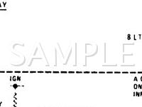 1989 Oldsmobile Cutlass Ciera  2.8 V6 GAS Wiring Diagram