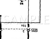 1989 Chevrolet Celebrity  2.5 L4 GAS Wiring Diagram