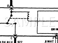 1989 Pontiac 6000 STE 3.1 V6 GAS Wiring Diagram