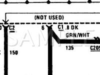 1989 Chevrolet Celebrity  2.8 V6 GAS Wiring Diagram