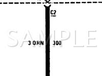 1989 Chevrolet Celebrity  2.5 L4 GAS Wiring Diagram
