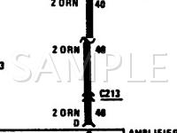 1989 Chevrolet Corvette  5.7 V8 GAS Wiring Diagram