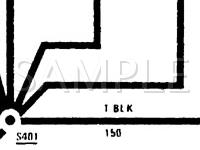 1989 Oldsmobile 98 Regency Touring 3.8 V6 GAS Wiring Diagram