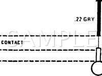 1989 Oldsmobile Delta 88 Royale 3.8 V6 GAS Wiring Diagram