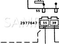 1989 GMC P25/P2500 VAN  6.2 V8 DIESEL Wiring Diagram