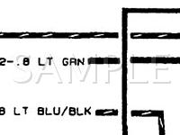 1989 Chevrolet G20 VAN  4.3 V6 GAS Wiring Diagram