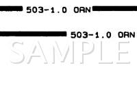 1989 Chevrolet G20 VAN  6.2 V8 DIESEL Wiring Diagram