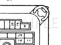1989 Chevrolet P30 VAN  7.4 V8 GAS Wiring Diagram