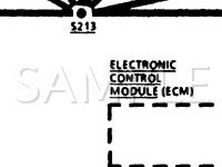 1989 Buick Regal Limited 2.8 V6 GAS Wiring Diagram