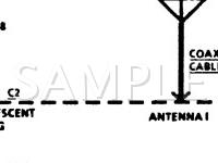 1989 Oldsmobile Cutlass Supreme SL 2.8 V6 GAS Wiring Diagram