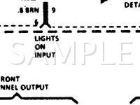 1989 Pontiac Grand Prix LE 3.1 V6 GAS Wiring Diagram