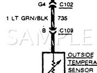 1989 Oldsmobile Toronado  3.8 V6 GAS Wiring Diagram