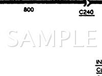 1989 Oldsmobile Toronado Trofeo 3.8 V6 GAS Wiring Diagram