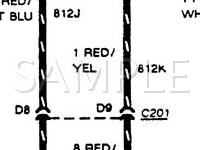 1989 Oldsmobile Toronado Trofeo 3.8 V6 GAS Wiring Diagram