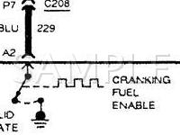 1989 Cadillac Seville  4.5 V8 GAS Wiring Diagram
