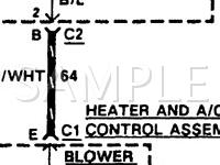 1989 Oldsmobile Cutlass Calais S 3.3 V6 GAS Wiring Diagram