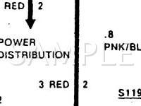 1989 Oldsmobile Cutlass Calais International 2.3 L4 GAS Wiring Diagram