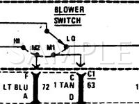1990 Chevrolet Beretta GT 3.1 V6 GAS Wiring Diagram