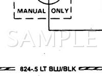 1990 Chevrolet S10 Blazer  4.3 V6 GAS Wiring Diagram
