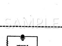 1990 Chevrolet Camaro IROC-Z 5.7 V8 GAS Wiring Diagram