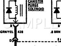 1990 Chevrolet Corvette ZR-1 5.7 V8 GAS Wiring Diagram