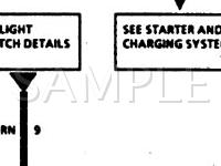 1990 Chevrolet Corvette ZR-1 5.7 V8 GAS Wiring Diagram