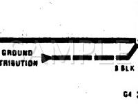 1990 Oldsmobile 98 Regency Touring 3.8 V6 GAS Wiring Diagram