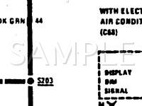 1990 Oldsmobile 98 Regency 3.8 V6 GAS Wiring Diagram