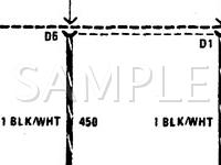1990 Cadillac Deville  4.5 V8 GAS Wiring Diagram
