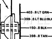 1990 Chevrolet R3500 Pickup  7.4 V8 GAS Wiring Diagram