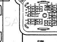 1990 Chevrolet V3500 Pickup  5.7 V8 GAS Wiring Diagram