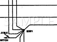 1990 GMC V2500 Suburban  6.2 V8 DIESEL Wiring Diagram