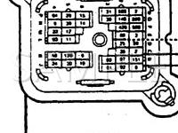 1990 GMC R2500 Suburban  6.2 V8 DIESEL Wiring Diagram