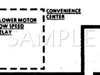 1990 Chevrolet Lumina APV  3.1 V6 GAS Wiring Diagram