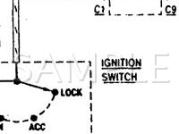 1990 GEO Metro  1.0 L3 GAS Wiring Diagram