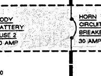 1990 Oldsmobile Toronado Trofeo 3.8 V6 GAS Wiring Diagram